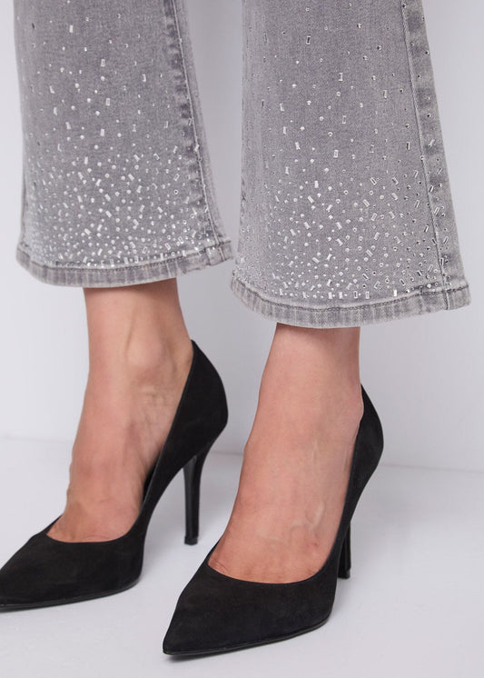 Jeans da donna cropped in cotone used - art.  521BD26023 - Gaudi Autunno Inverno 2025/26 Donna