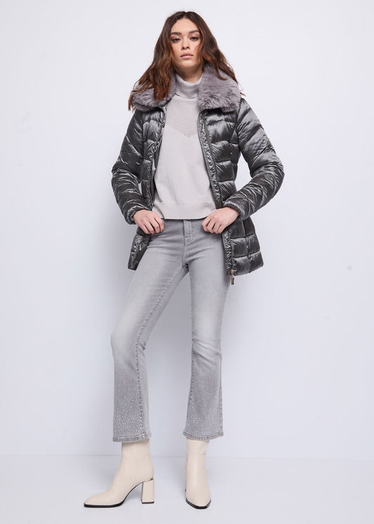 Jeans da donna cropped in cotone used - art.  521BD26023 - Gaudi Autunno Inverno 2025/26 Donna