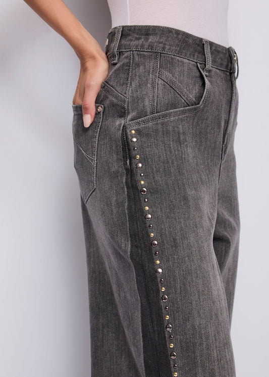 Jeans da donna a vita alta in cotone used - art.  521BD26029 - Gaudi Autunno Inverno 2025/26 Donna