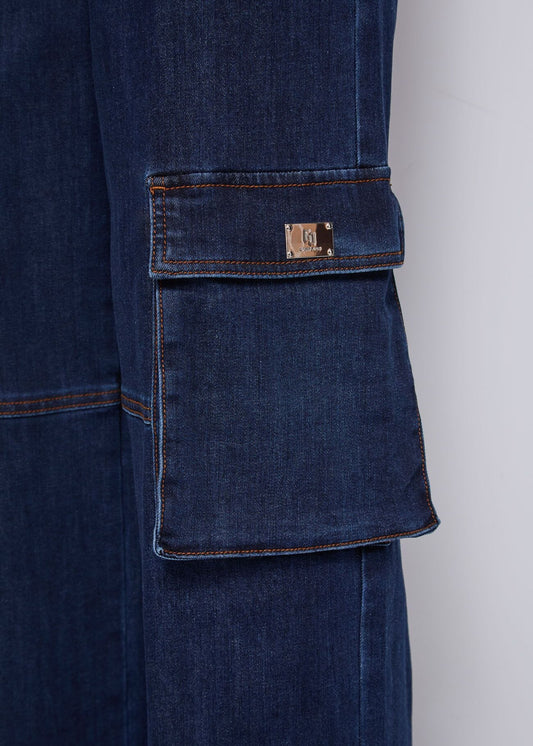 Jeans da donna wide leg con tasche cargo - art.  521BD26033 - Gaudi Autunno Inverno 2025/26 Donna
