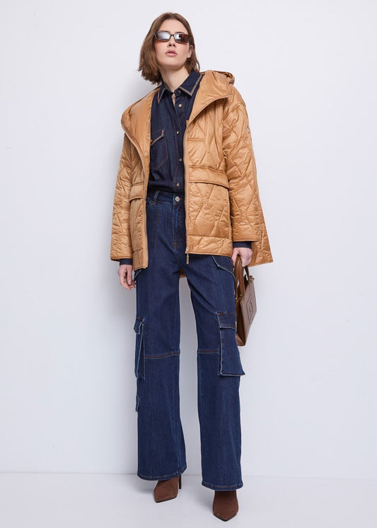 Jeans da donna wide leg con tasche cargo - art.  521BD26033 - Gaudi Autunno Inverno 2025/26 Donna