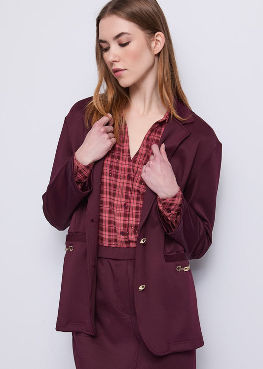 Blazer da donna con dettagli gioiello - art. 521BD34007 - Gaudi Autunno Inverno 2025/26 Donna