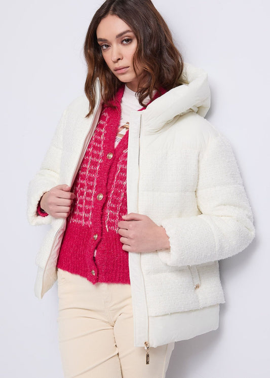 Piumino da donna trapuntato con cappuccio - art. 521BD35017 - Gaudi Autunno Inverno 2025/26 Donna