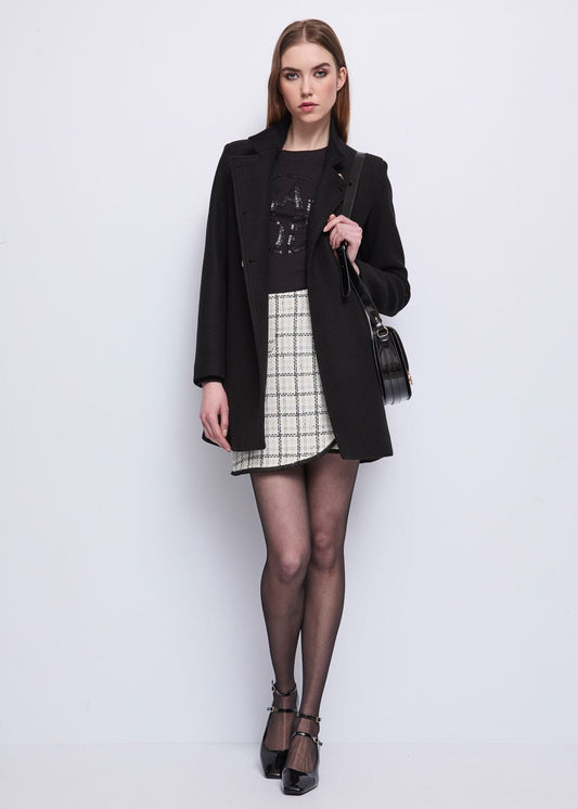 Cappotto da donna doppiopetto con bottoni dorati - art. 521BD35018 - Gaudi Autunno Inverno 2025/26 Donna