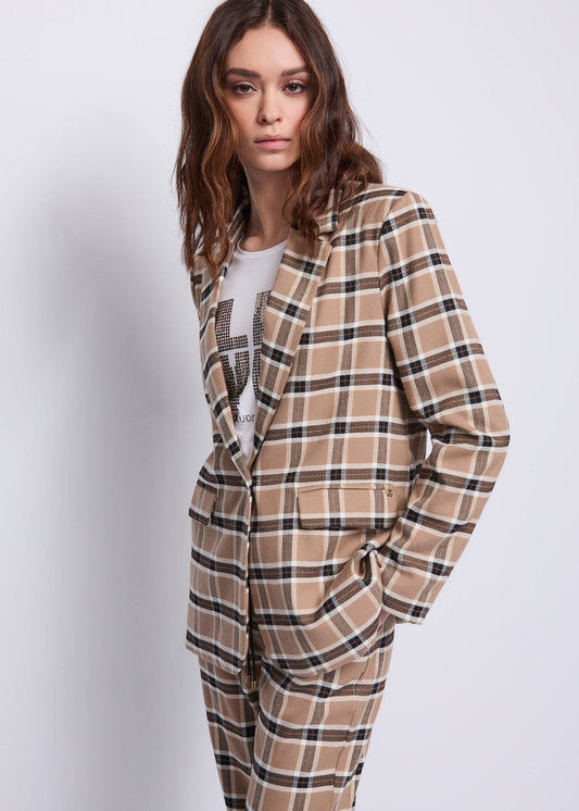 Blazer da donna con tasche e bottone dorato - art. 521BD35020 - Gaudi Autunno Inverno 2025/26 Donna