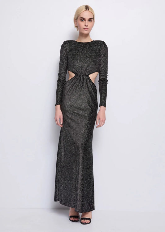 Abito in jersey lurex - art. 521DD14007 - Denny Rose Autunno Inverno 2025/26