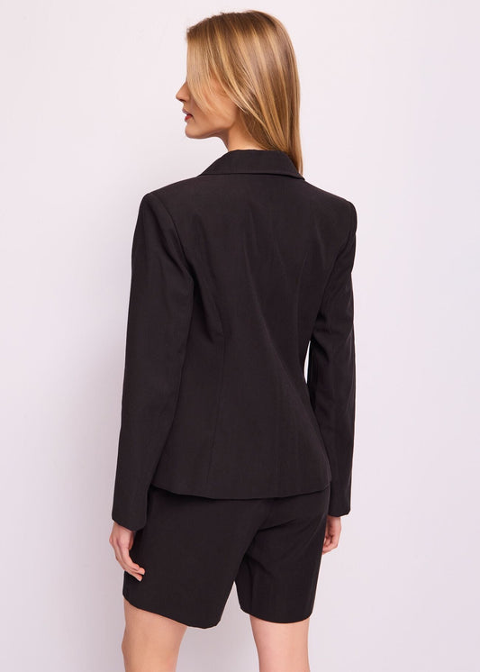 Blazer nero doppiopetto - art. 511DD35019 - Denny Rose Primavera Estate 2025 Donna
