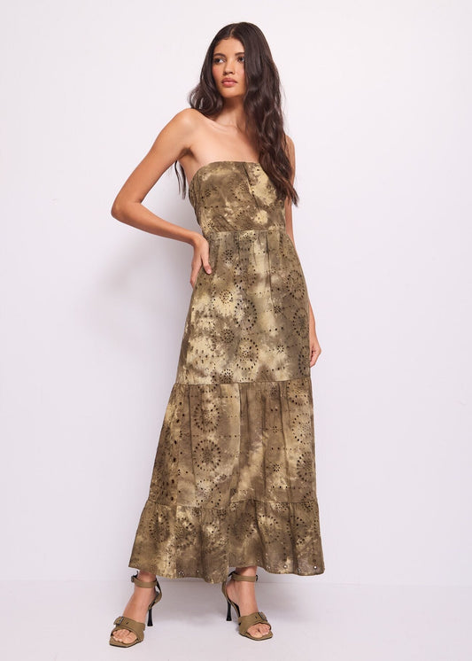 Abito con balze DRESS  - art. 511ND15013 - Denny Rose Primavera Estate 2025 Donna