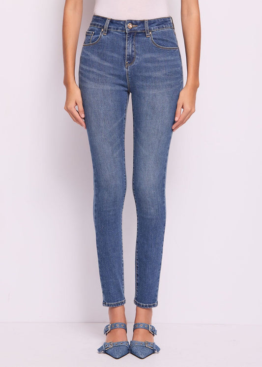 Jeans skinny in cotone - art. 511ND26022 - Denny Rose Primavera Estate 2025 Donna