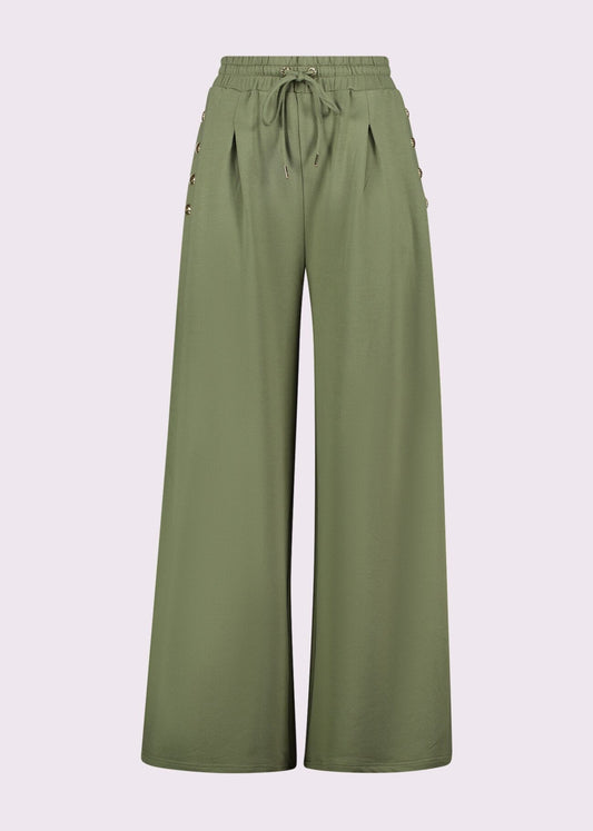 Pantaloni in felpa di cotone - art. 511DD24001 - Denny Rose Primavera Estate 2025 Donna