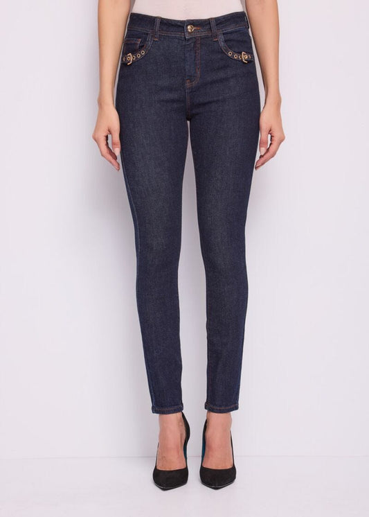 Jeans skinny da donna a vita alta - Gaudì - fronte