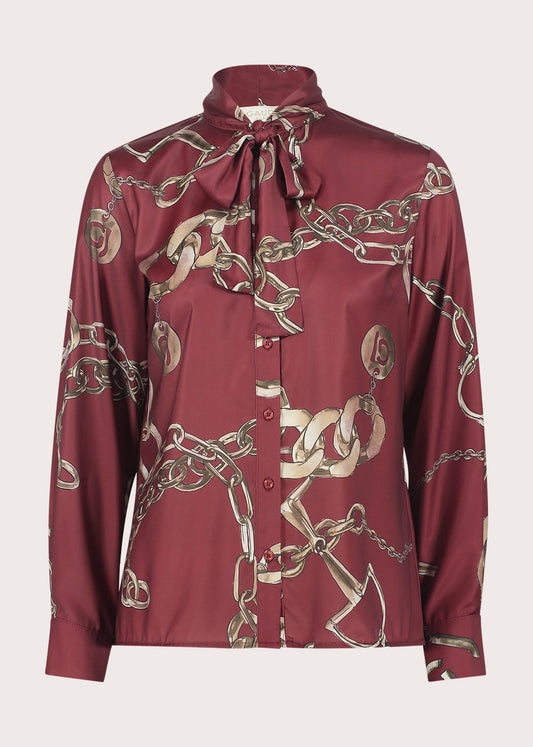 Camicia da donna con maniche lunghe