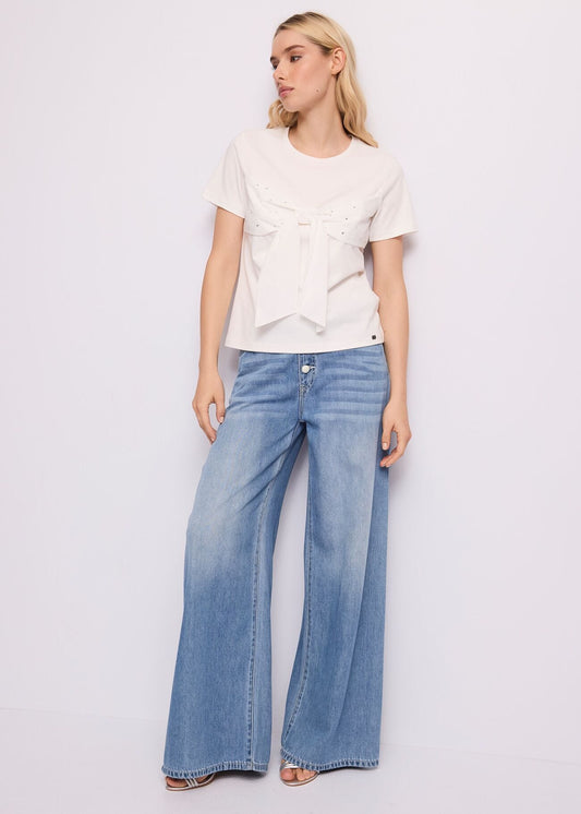 Jeans wide leg donna - art. 611BD26025 - Gaudi Primavera Estate 2026