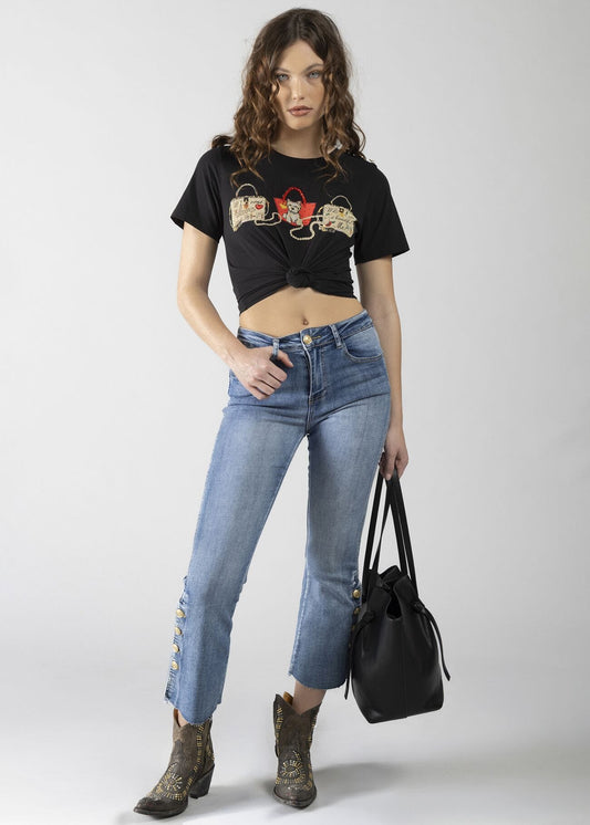 Camiseta de mujer - art. 611ND64002 - Denny Rose Primavera Verano 2026