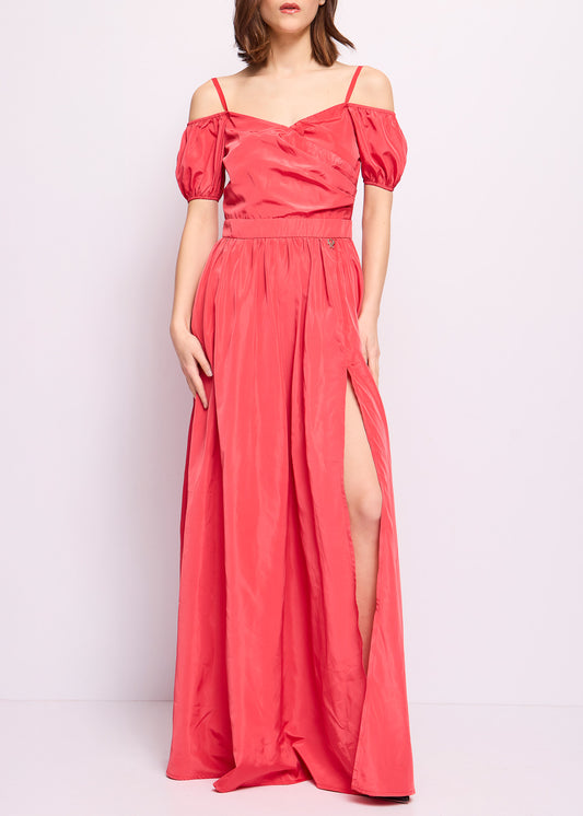 Abito lungo in taffetà DRESS - art. 511DD15009 - Denny Rose Primavera Estate 2025 Donna