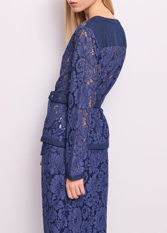 Cardigan in pizzo di cotone - art. 511ND45005 - Denny Rose Primavera Estate 2025 Donna