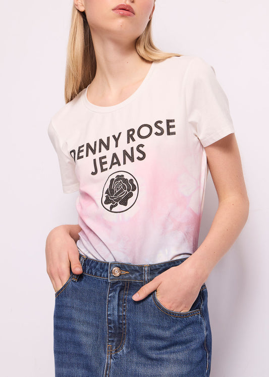 T-shirt maglia con stampa  - art. 511ND64006 - Denny Rose Primavera Estate 2025 Donna