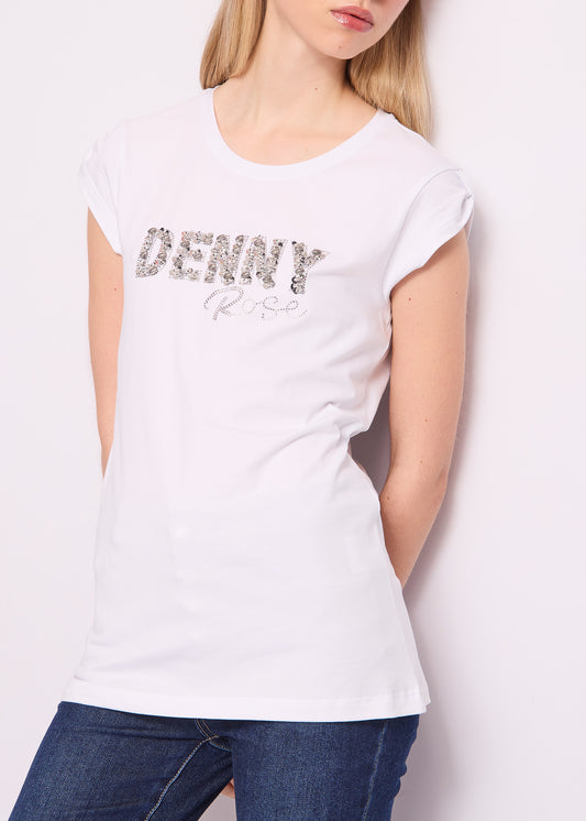 T-shirt manica corta  - art. 511ND64033 - Denny Rose Primavera Estate 2025 Donna