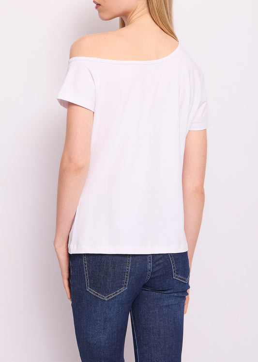 T-shirt manica corta  - art. 511ND64035 - Denny Rose Primavera Estate 2025 Donna
