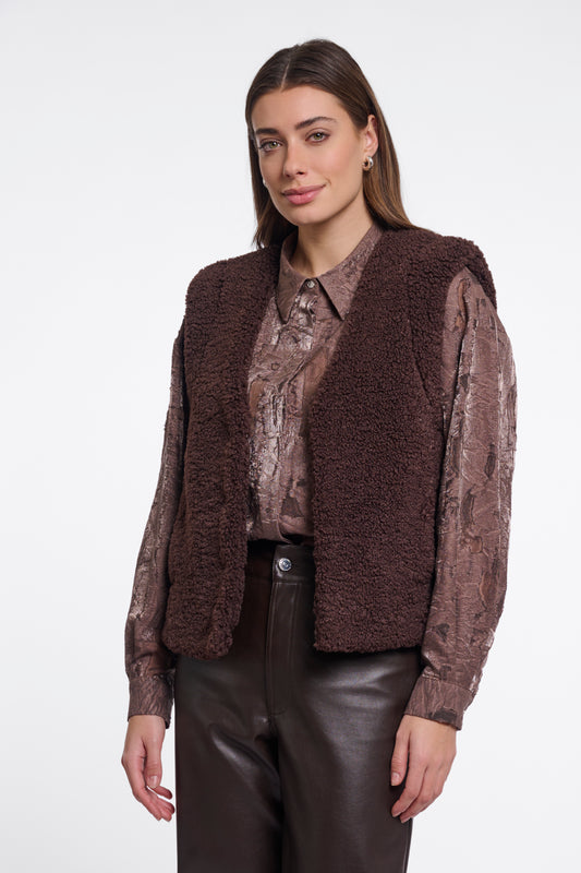 Cappotto donna art. Addison Rino & Pelle Coffee roast