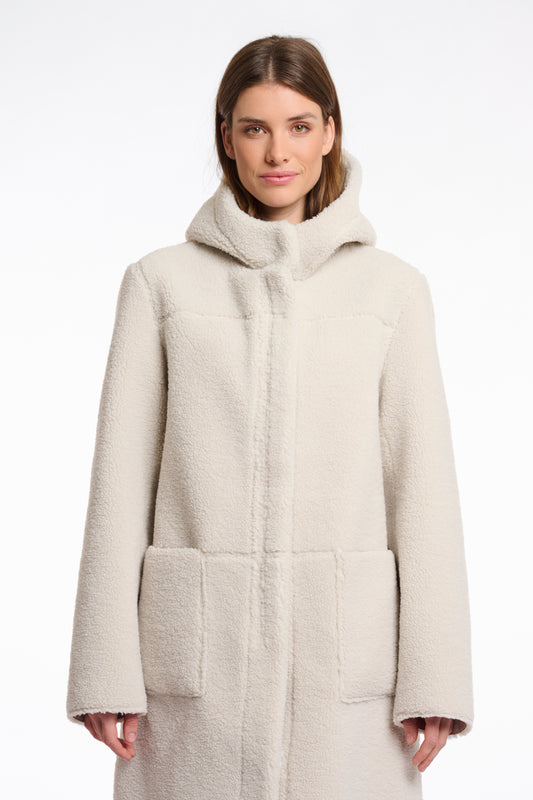 Cappotto reversibile con cappuccio Alina Rino & Pelle Autunno Inverno 2025/26 Birch