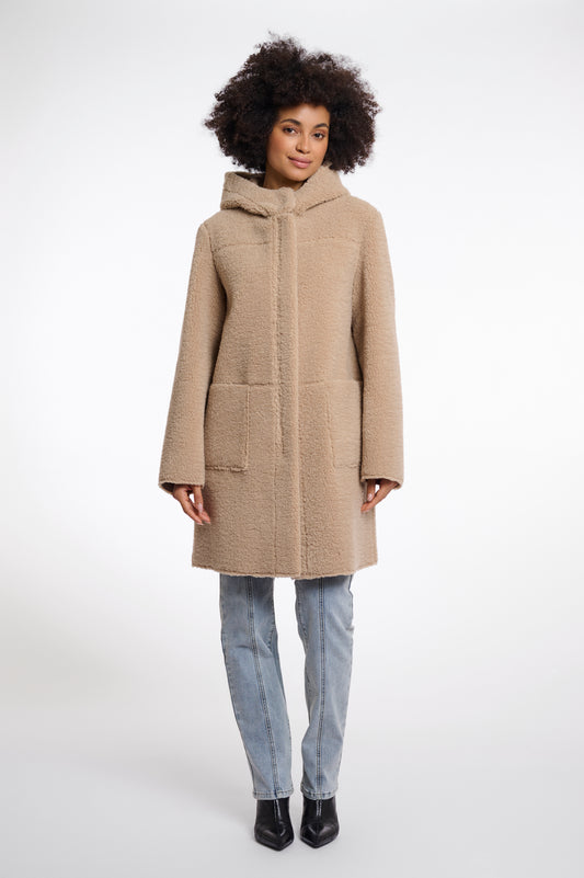 Cappotto reversibile con cappuccio Alina Rino & Pelle Autunno Inverno 2025/26 Oat