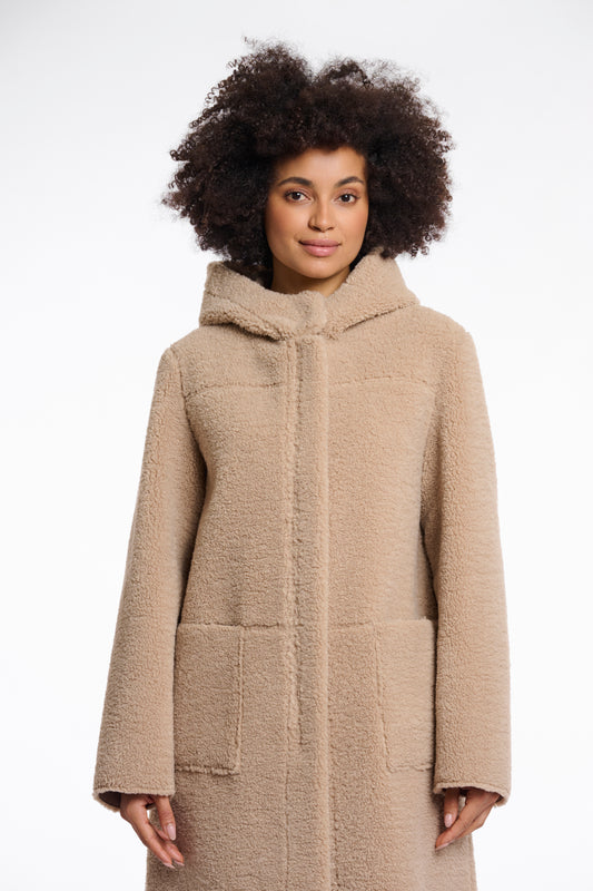 Cappotto reversibile con cappuccio Alina Rino & Pelle Autunno Inverno 2025/26 Oat