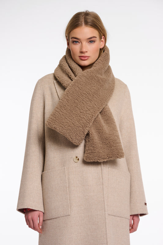 Sciarpa orsacchiotto Asho Rino & Pelle Autunno Inverno 2025/26 Toffee