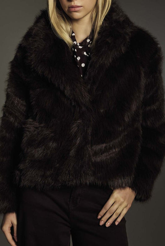 Eco pelliccia donna - art. 621ND39006 - Denny Rose Autunno Inverno 2026