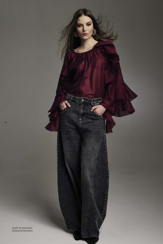 Pantalone denim donna - art. 621ND26014 - Denny Rose Autunno Inverno 2026