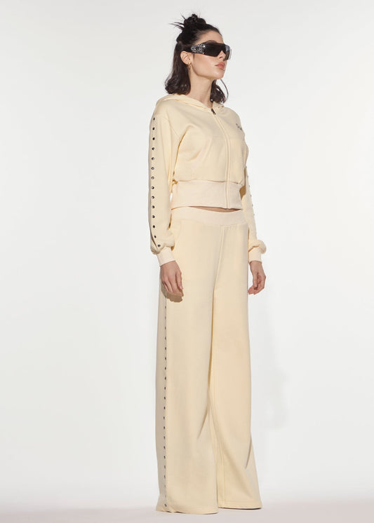 Pantalone felpa borchie Denny Rose 621DD24007