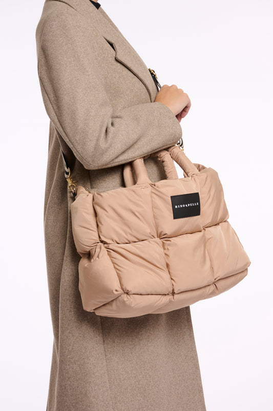 Borsa imbottita Fabienne  Cheryl Rino & Pelle Autunno Inverno 2025/26 Light beige