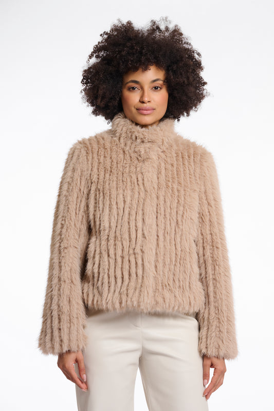 Giacca Faith con chiusura Rino & Pelle Autunno Inverno 2025/26 Oat