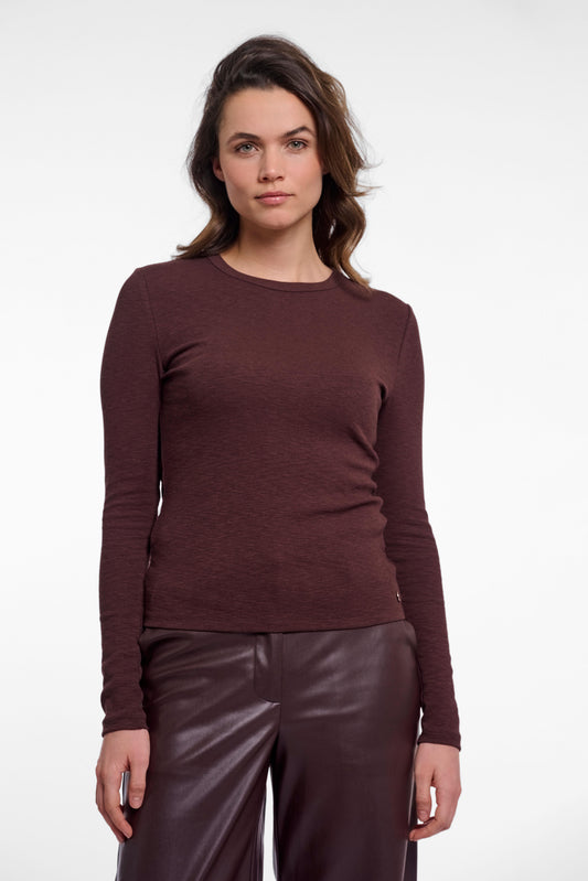 Top donna art. Idil Rino & Pelle Fudge cloak