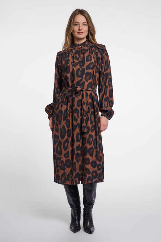 Abito donna art. Ilonka Rino & Pelle Brown leopard