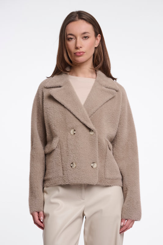 Giacca donna art. Katinka Rino & Pelle Mocha latte