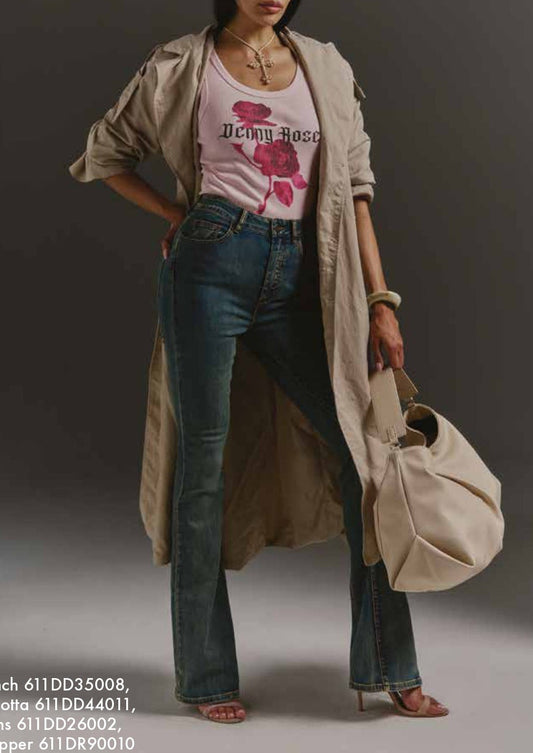 Canotta in maglia donna - art. 611DD44011 - Denny Rose Primavera Estate 2026