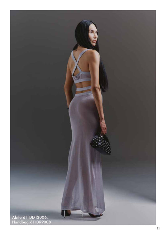 Borsa in raso donna - art. 611DR90008 - Denny Rose Primavera Estate 2026