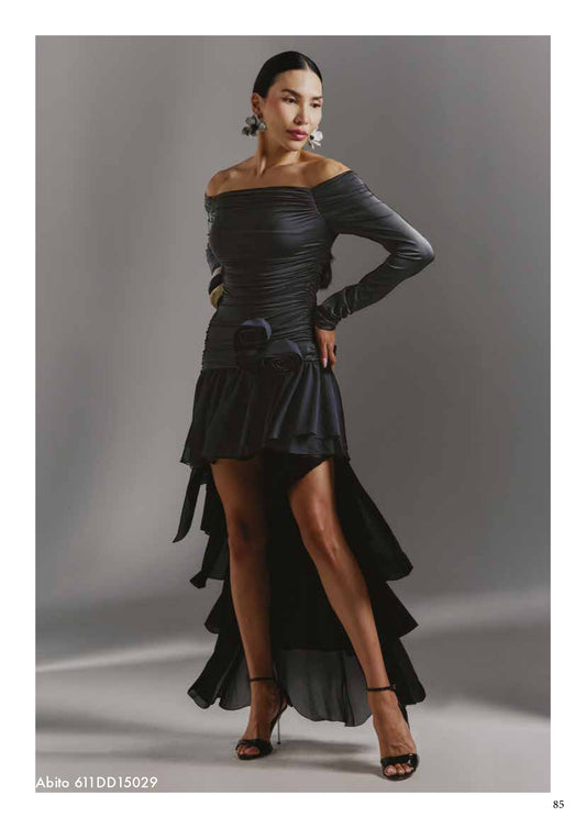 Abito asimmetrico donna - art. 611DD15029 - Denny Rose Primavera Estate 2026