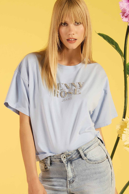 T-shirt donna - art. 611ND64006 - Denny Rose Primavera Estate 2026