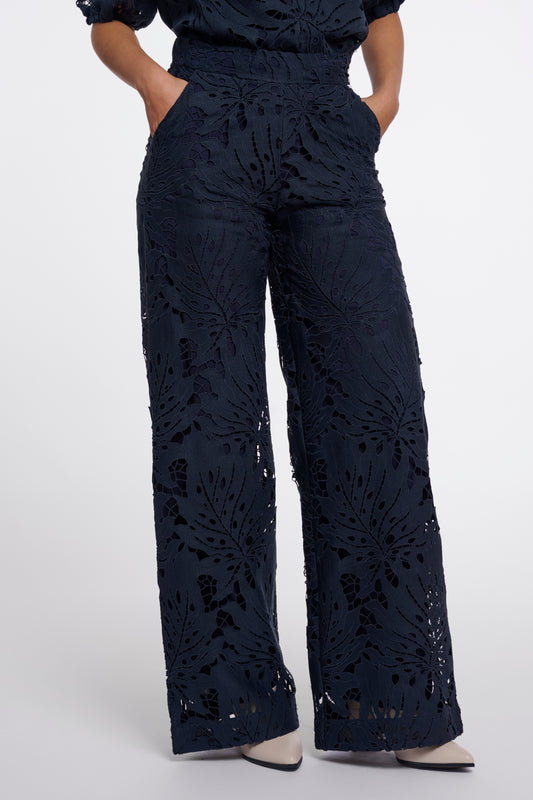 Pantaloni donna art. Naomi short Rino & Pelle Dark navy