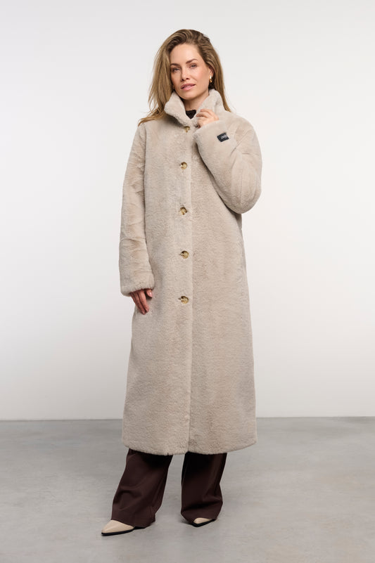Cappotto donna art. Nonna long Rino & Pelle Birch