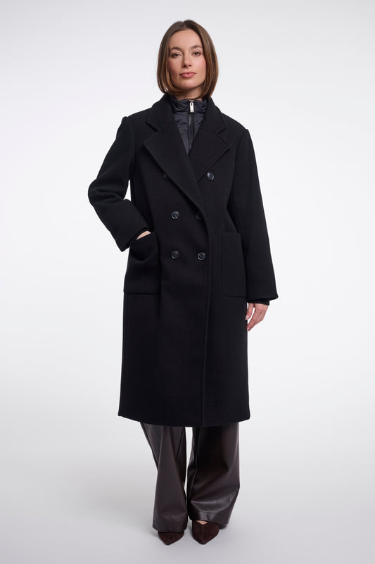 Cappotto donna art. Noomi Rino & Pelle Black