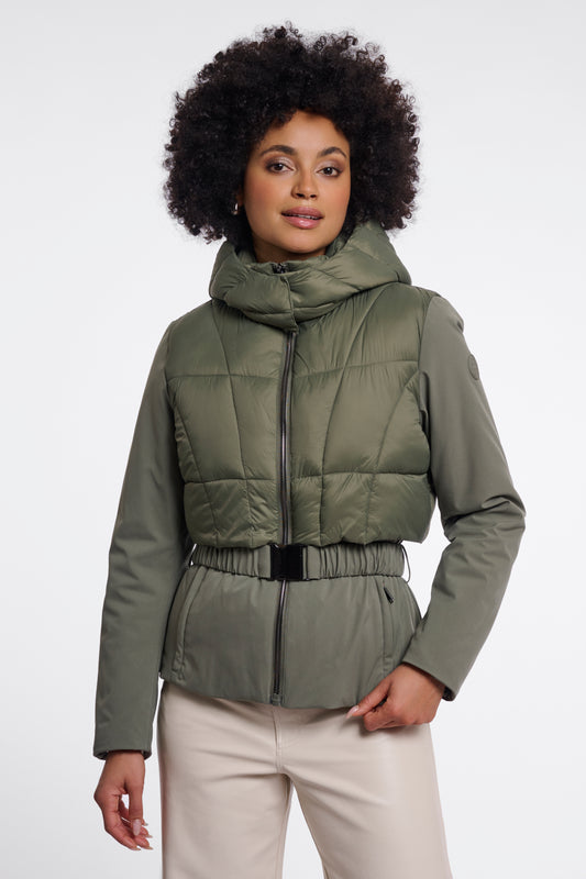 Giacca donna art. Plien Rino & Pelle Misty basil