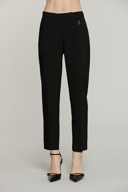 Panta OSTENDO vita alta con elastico + ts francesi + spacchietti fondo - RDA2607006009 - Relish Autunno/Inverno 2026