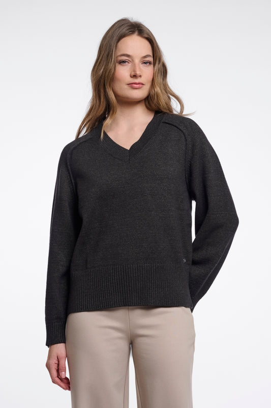Maglione donna art. Riana Rino & Pelle Hunter olive
