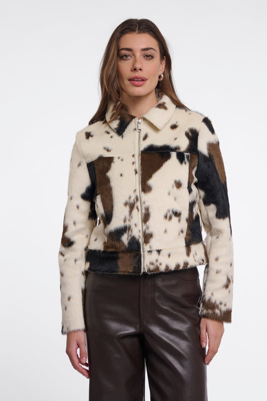 Giacca donna art. Touka Rino & Pelle Cow