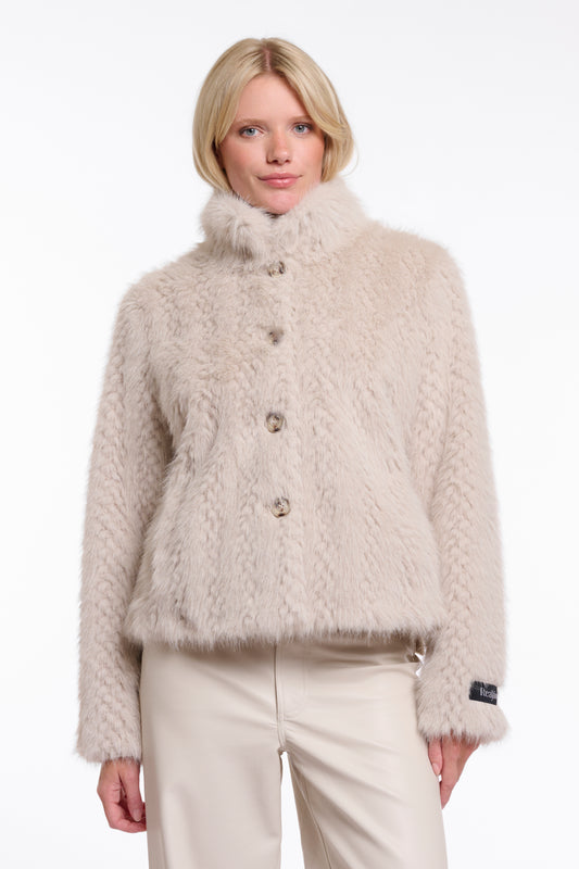 Giacca donna art. Vie Rino & Pelle Birch dessin