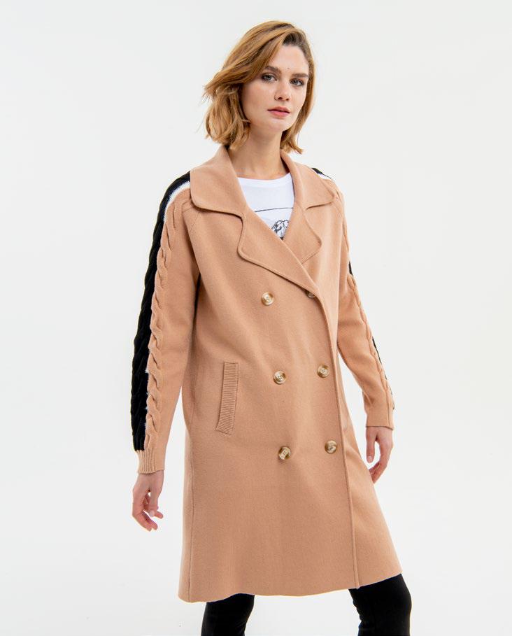 Jacket Fracomina Autunno Inverno Fracomina Cappotto Bianco