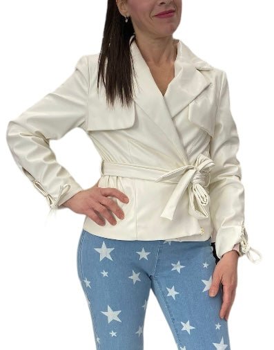 GIACCA ECOPELLE art. 411DD38001 Donna Denny Rose Primavera Estate 2024 - Denny Store Italia